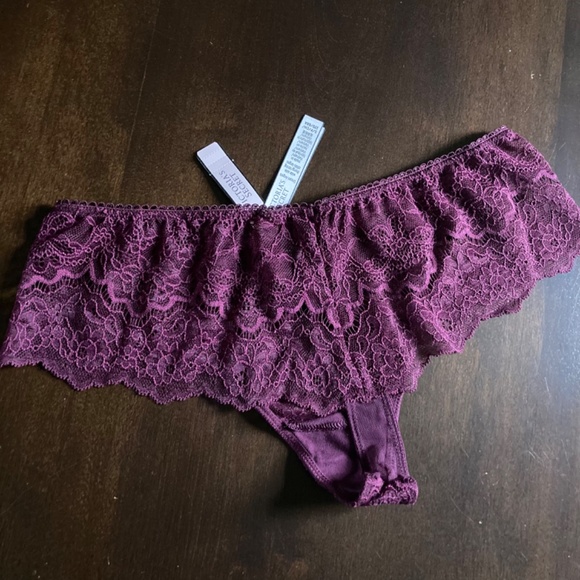 Victoria’s Secret Rouge Pink Dream Angels Lace Unlined Non Wired Corset Bra Top - Picture 7 of 9